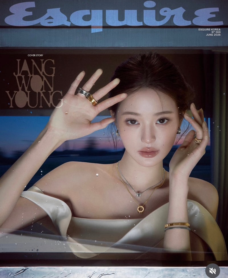 장원영 에스콰이어 화보, "화장기 덜어내니 더 예뻐" 수수한 반전 매력에 난리 난 반응!