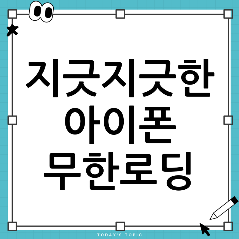 아이튠즈 아이폰 공장초기화 '준비중' 무한로딩 오류, 완벽 해결 가이드