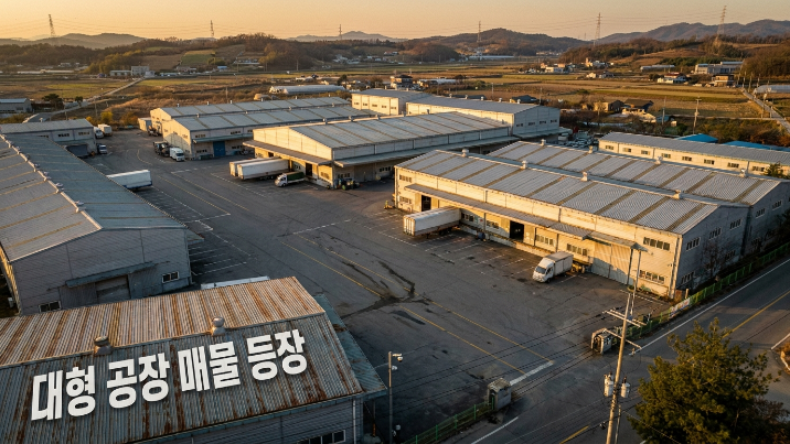  이천 대월면 대형 공장·창고 복합 매매연면적 약 17,404  + 성장관리계획구역 + 물류·제조 복합 활용 가능