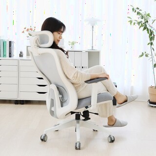  린백 LB850H - 허리 받침이 탁월한 메쉬 사무용 의자