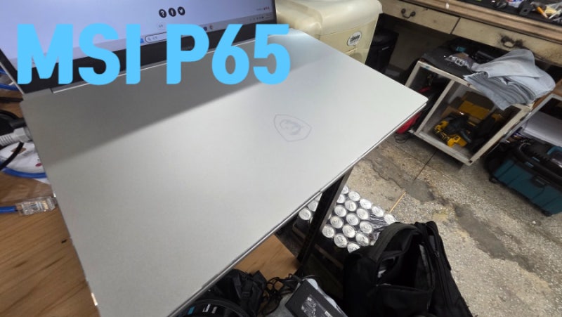 MSI P65 게이밍 노트북 입고됐습니다 i7 8750h 16g 1050ti 250g
