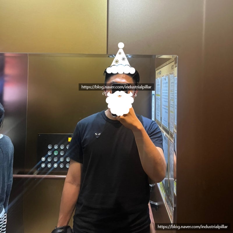 꼼데가르송 반팔티 XL 사이즈 및 리뷰 블랙하트와펜