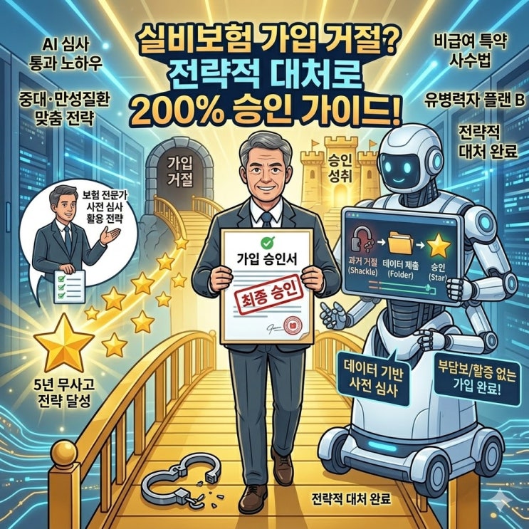  2026년 실비보험 가입 거절되는 주요 질환 리스트 및 심사 통과 완벽 가이드