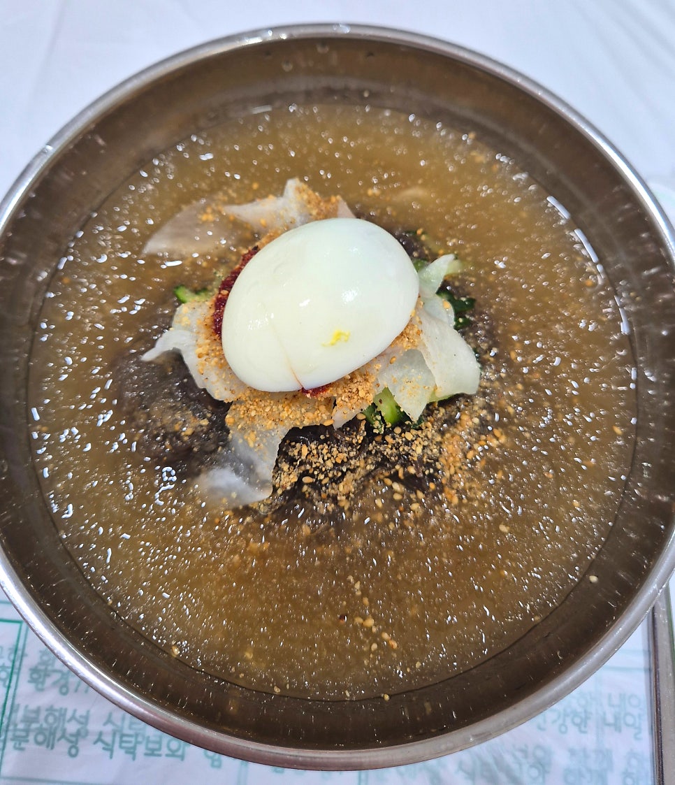 금성칡냉면 사진 4