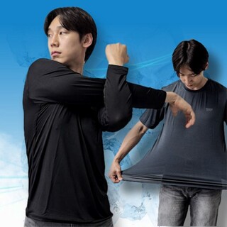  작업복 티셔츠 여름 기능성 쿨 냉감 - 등산 작업티 반팔 남여공용