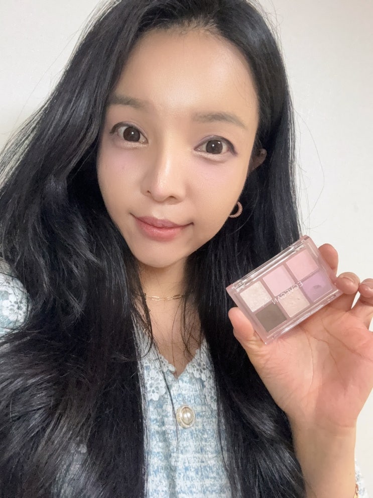  이지비건 6구 섀도우팔레트 5분 컷 벚꽃 봄메이크업 완성 꿀팁