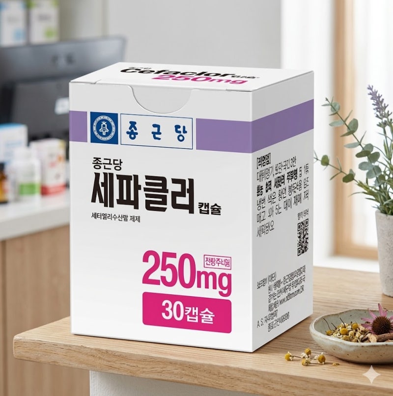 세파클러캡슐 복용 전 반드시 알아야 할 주의 사항 3가지