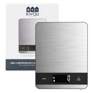  키볼리 디지털 백라이팅 주방저울 - 정밀함과 스타일을 갖춘 1kg 측정