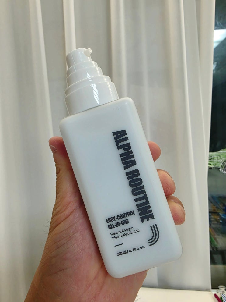  바쁜 40대 남성을 위한 올인원로션추천, 알파루틴 이지컨트롤 200ml 사용 후기