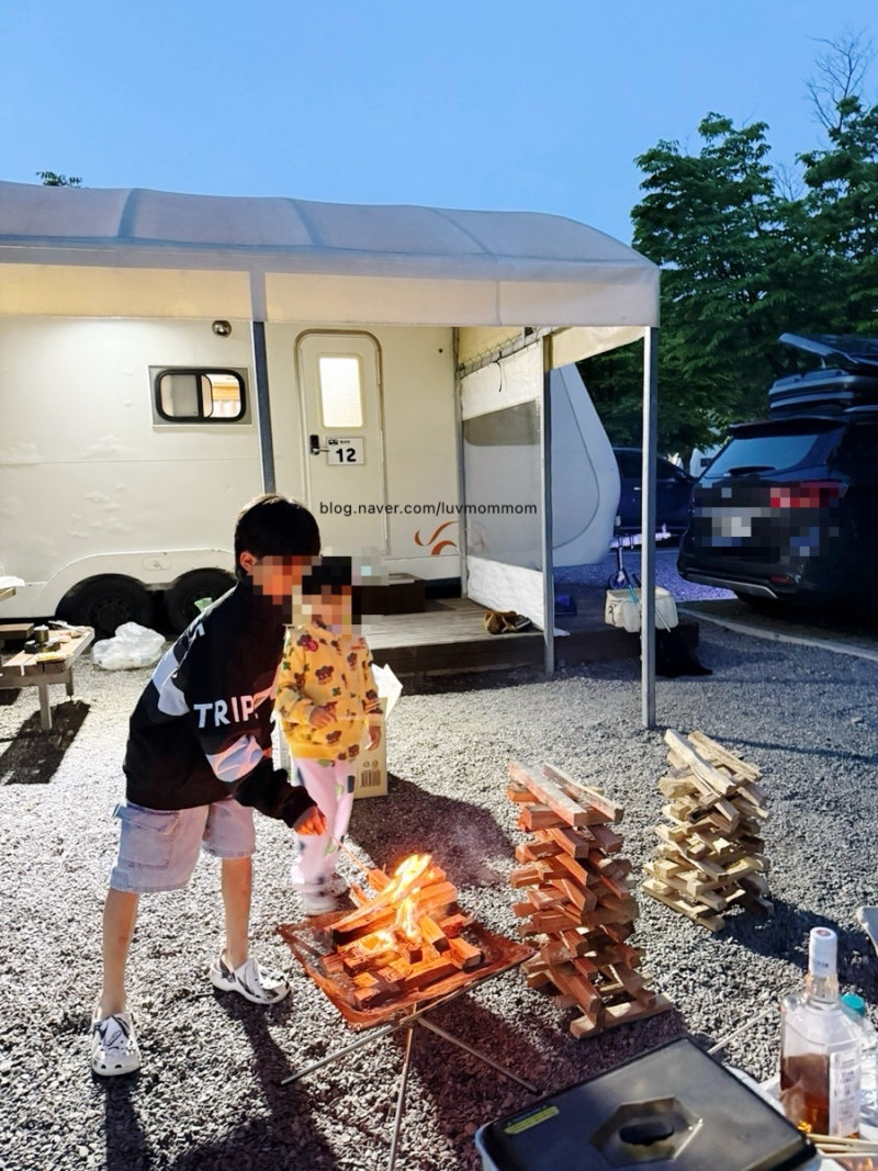 [연천 여행] 아이와 가기 좋은 연천 재인폭포 오토캠핑장 카라반 12호 완벽 총정리!