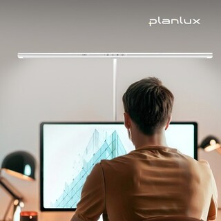  플랜룩스 와이드 모티프로 LED 클램프 스탠드 - 시력보호 공부 조명