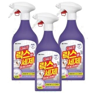  홈스타 락스와 세제 스프레이 후로랄 500ml 3개 - 다목적 살균 세정의 편리함