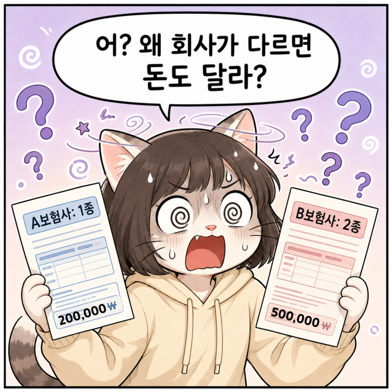 건강검진 대장용종 제거│내 질병종수술비는 1종일까 2종일까│5개 보험사 현대·삼성화재·....