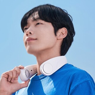  오아 넥쿨러 프로 휴대용 넥밴드 선풍기 - 목에 거는 쿨링 에어컨