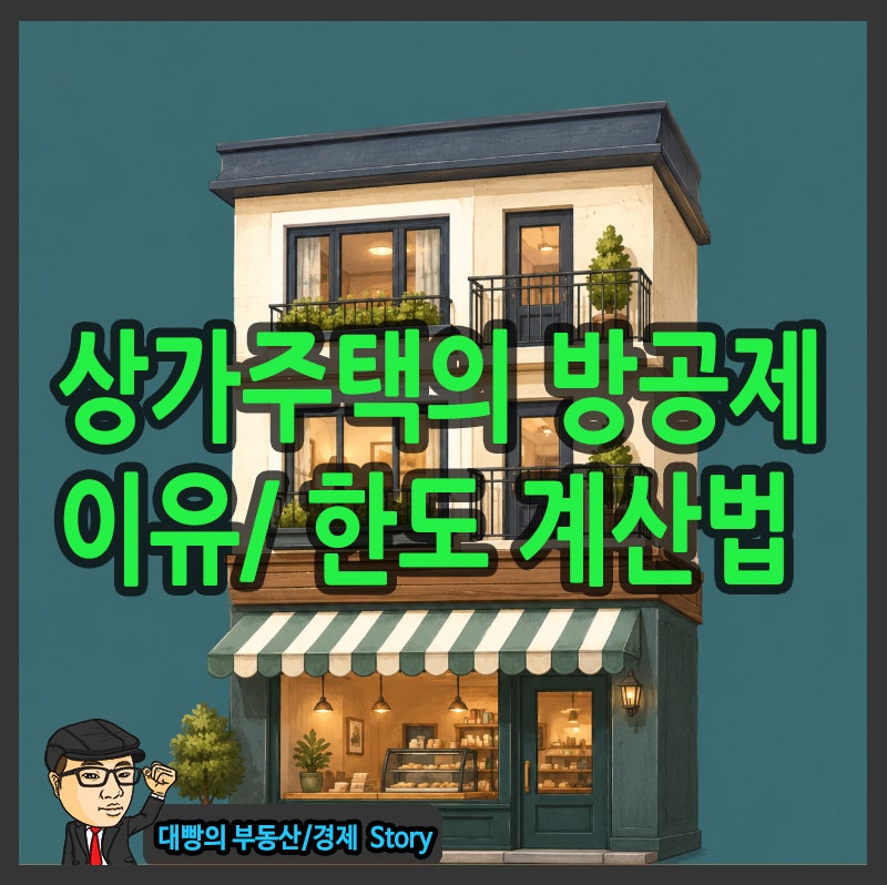 상가주택(겸용주택) 대출시 방공제 이유와 한도 계산법