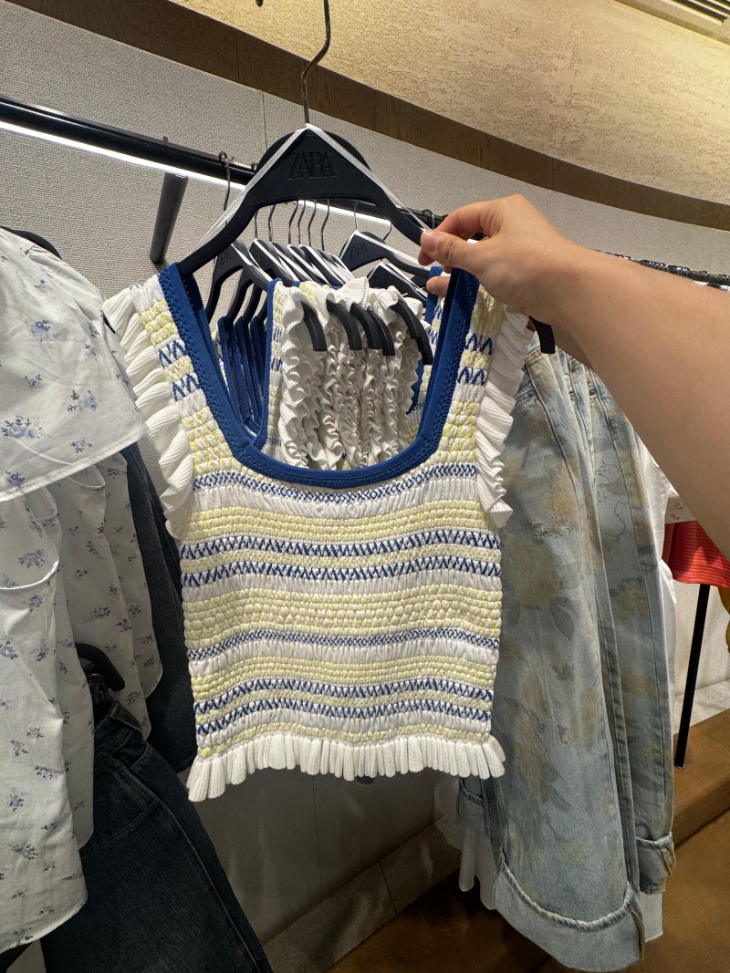 [ZARA] 올여름 자라 나시 모음 미쳤다... 실물 예쁜 신상만 모아봄!