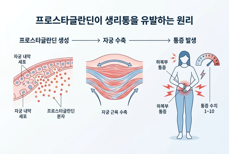 생리통 완화 영양 가이드: 약 없이 통증 30~50% 줄이는 법