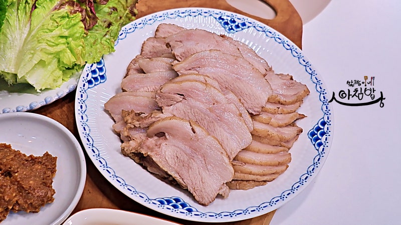 돼지고기 수육 삶는법 통 가브리살 수육 레시피
