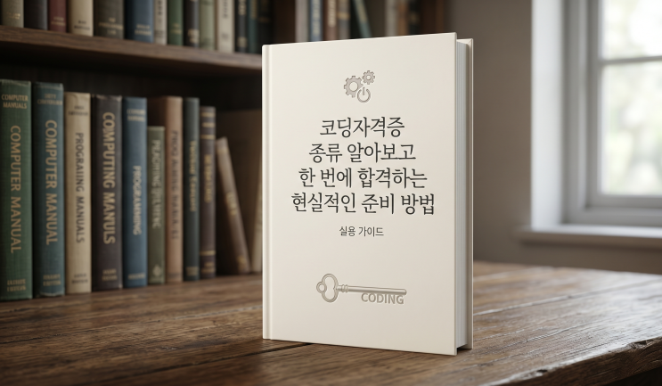 코딩자격증 종류 알아보고 한 번에 합격하는 현실적인 준비 방법
