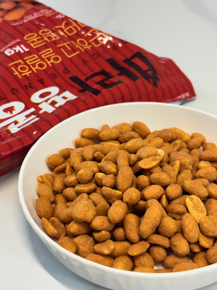  마라땅콩 맥주안주 간식 추천 그대로푸드