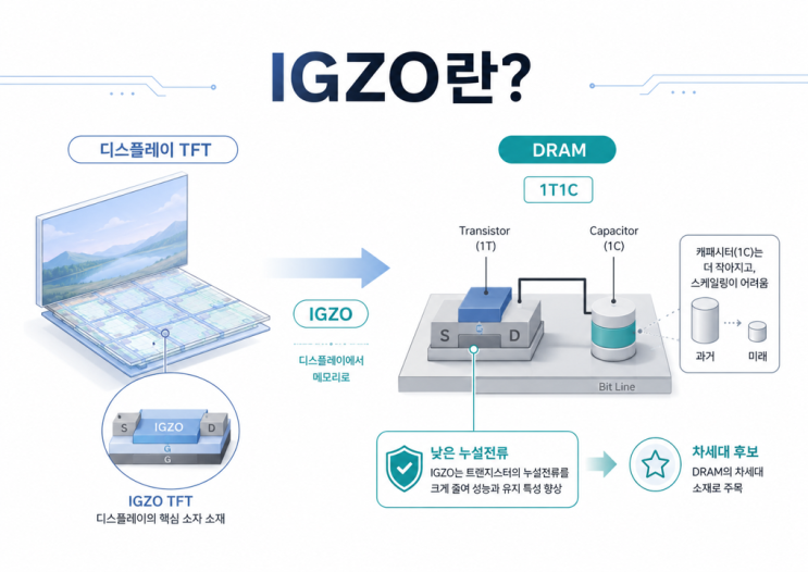  [반도체기초] IGZO란?