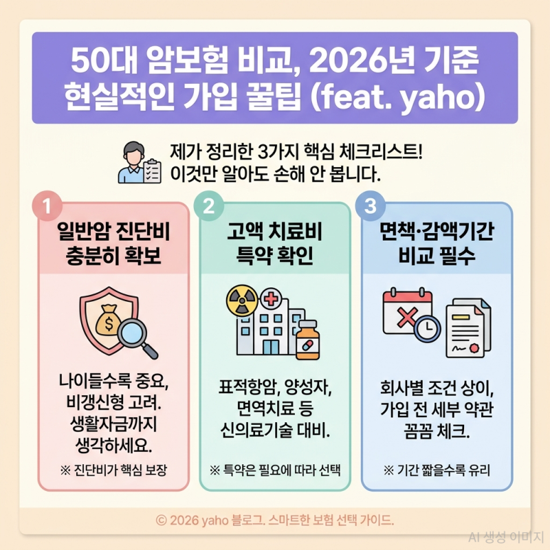 50대 암보험 비교
