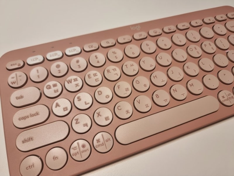 로지텍 멀티 블루투스 키보드 K380S / 기기 연결방법