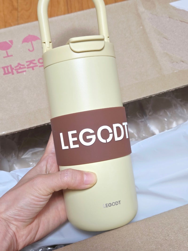레고트 루프 텀블러 멀티 600ml 내돈내산 버터크림 리얼후기 직장인 텀블러 추천!