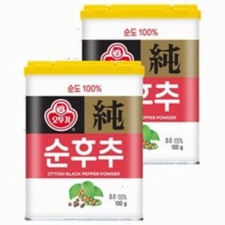  오뚜기 순후추 100g 2개 - 요리의 깊은 맛을 완성하는 통후추