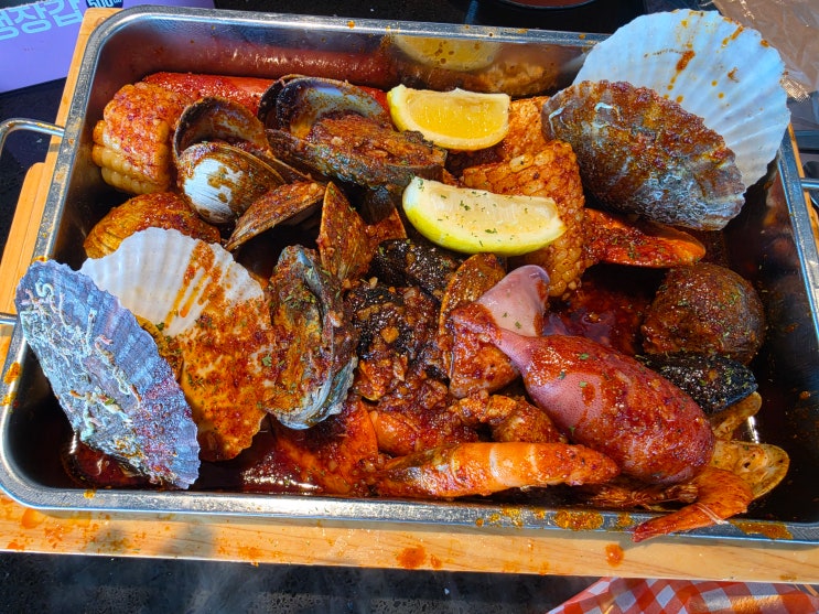  시흥 보일링 시푸드 맛집 LA 코코보일링 거북섬 본점