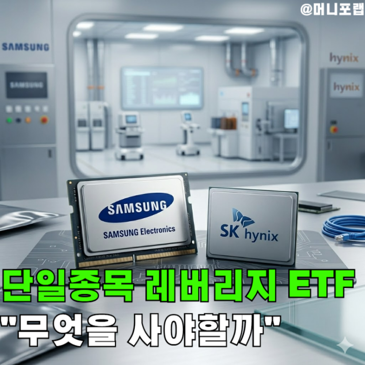  삼성전자, 하이닉스 단일종목 레버리지 ETF, "뭘 사야할까?"
