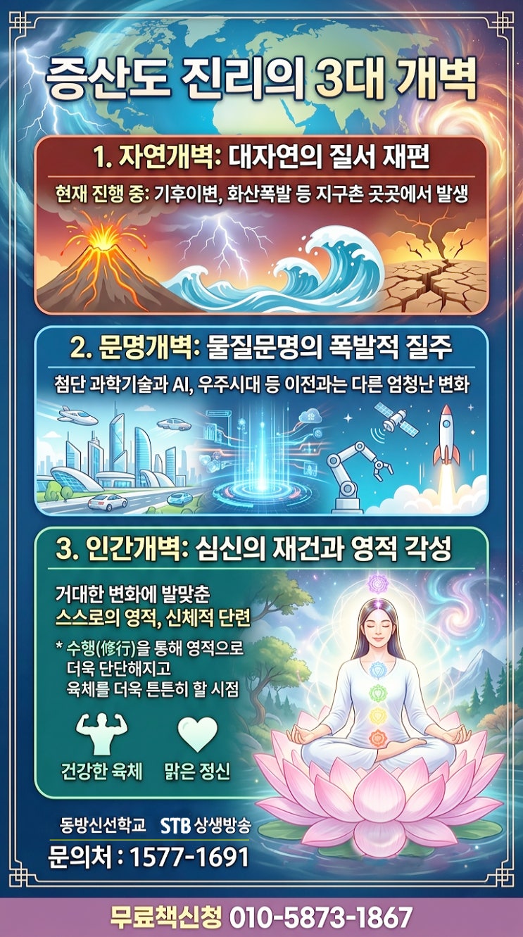  다가오는 대변혁의 파도: 왜 지금 '인간개벽'인가