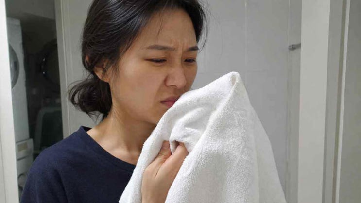  햇볕에 말려도 퀴퀴하다...수건 쉰내 없애는 법