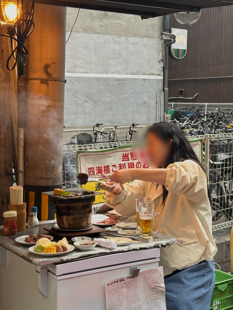 마츠다 부장 추천 오사카 야키니쿠 맛집｜글리코상 근처 스미비야키 호르몬 카라카라테이 (....