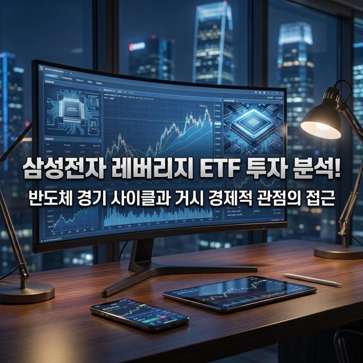  삼성전자 레버리지 ETF 투자 분석! 반도체 경기 사이클과 거시 경제적 관점의 접근