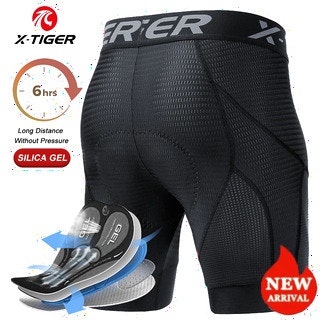  X-TIGER 사이클링 메쉬 반바지 - 젤 패드 충격 방지 자전거 속옷