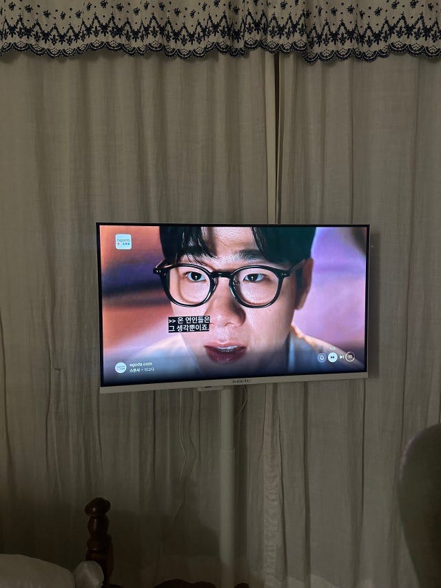 삼탠바이미 와이드무빙뷰 V3-Air 무선TV 자취방 스마트티비 후기