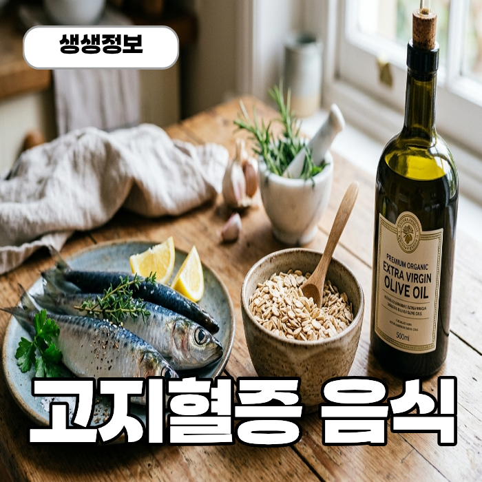 고지혈증 좋은 음식 나쁜 음식 5가지 총정리!