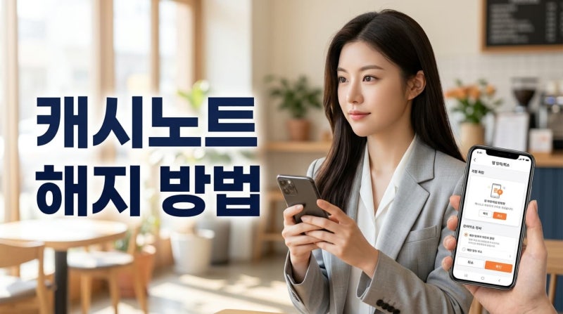 2026 캐시노트 해지 방법 및 탈퇴 전 필수 백업: 플러스 유료 멤버십 환불 규정 총정리