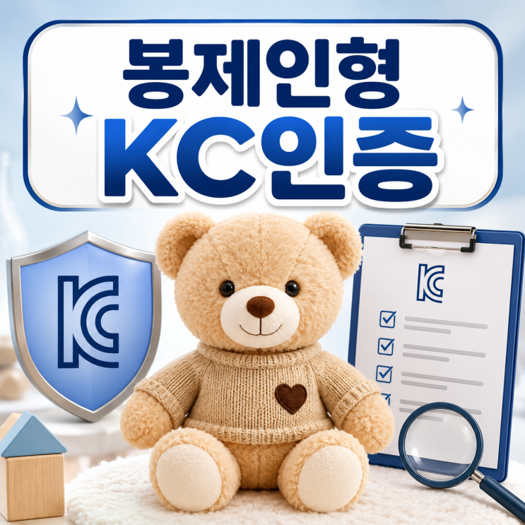  봉제인형 KC인증 대행, 이렇게 골라야 합니다