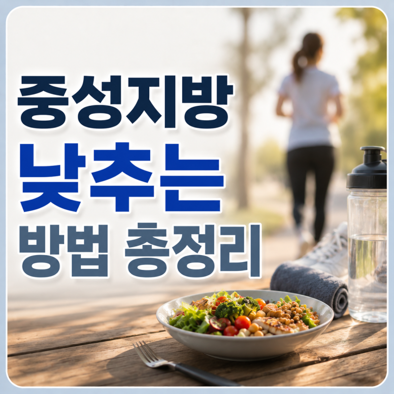 중성지방 수치 높은 진짜 이유는? 중성지방 낮추는 법, 음식까지 총정리