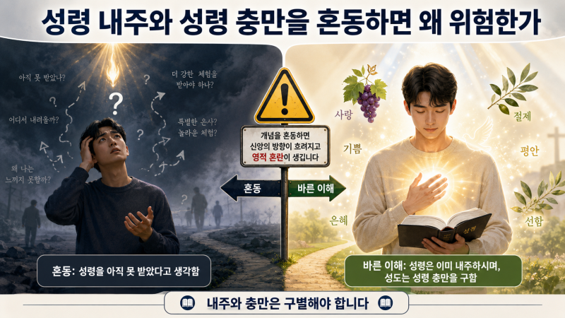 소망교회 김경진 목사, 성령 받으라는 설교가 왜 위험한가?