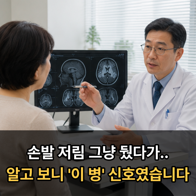  손발 저림 그냥 뒀다가.. 알고 보니 '이 병' 신호였습니다
