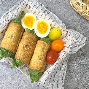 롤유부초밥 맛있게 만들기 깻잎 롤 유부초밥 도시락 레시피