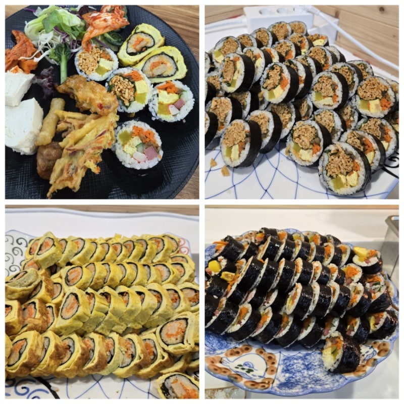 전주 혁신도시 완주 이서면 한식뷔페 달구리밥상 김밥 무제한 뷔페