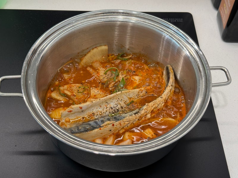 냉동 고등어 무조림 레시피 정호영 만능 조림장 고등어조림 1인분 레시피