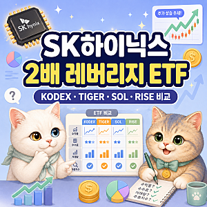 SK하이닉스 2배 레버리지 ETF 출시! KODEX·TIGER·SOL·RISE 운용사별 비교