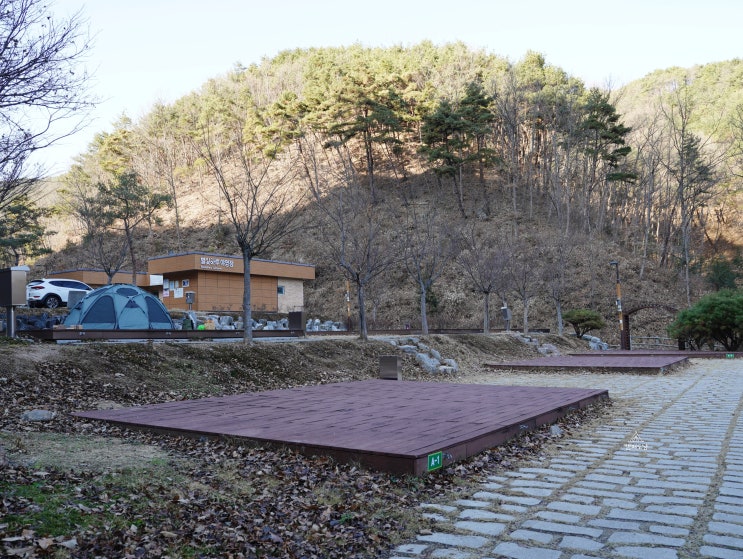  향로산자연휴양림 캠핑장 캠핑 데크 리뷰 이용 및 예약 방법