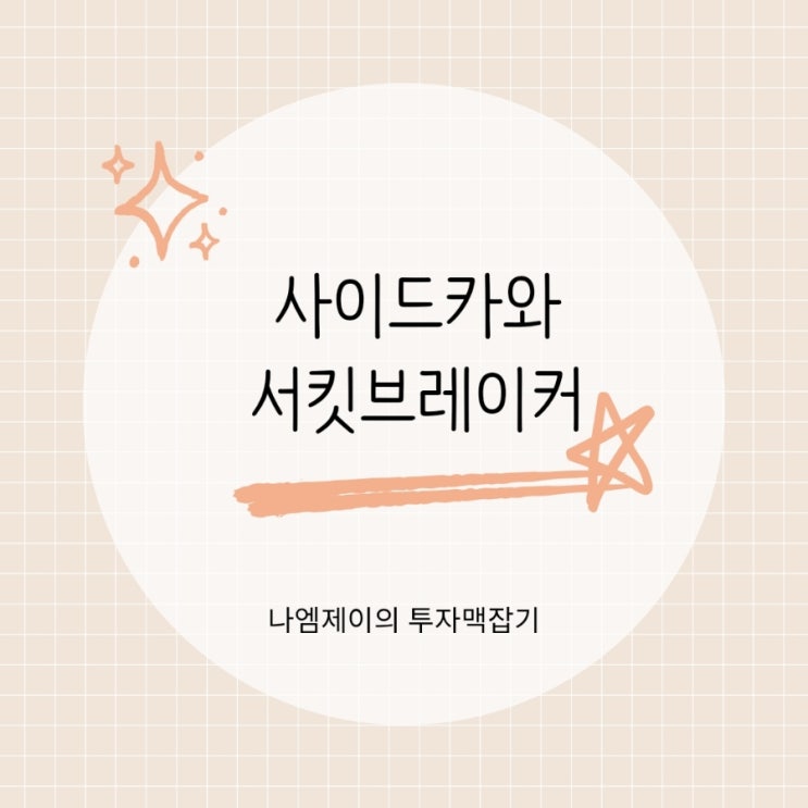  "주식거래 갑자기 멈췄다?" 사이드카와 서킷브레이커 차이