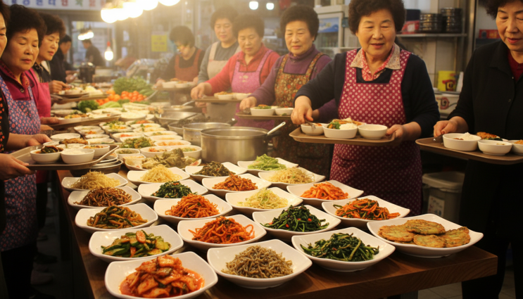 <b>동네한바퀴 전주</b> 백반 뷔페 8000원 맛집 위치 정보 후기 추천